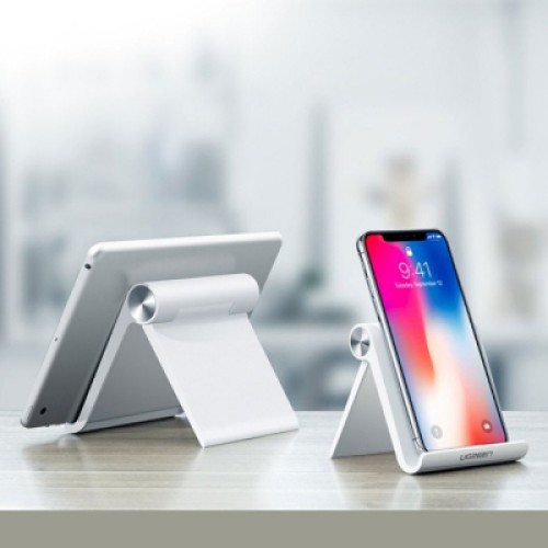 Подставка для планшета и телефона LP106 Adjustable Portable Stand Multi-Angle White Ugreen (30285) Подставка для планшета и телефона LP106 Adjustable Portable Stand Multi-Angle White Ugreen (30285)