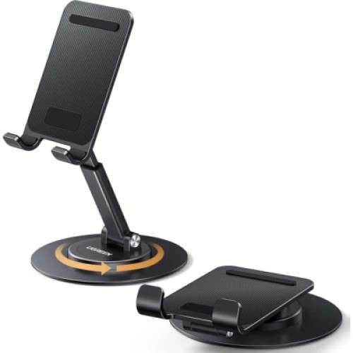 Подставка для планшета и телефона LP805 Swivel & Foldable Multi-Angle Phone Stand Black Ugreen (35152) Подставка для планшета и телефона LP805 Swivel & Foldable Multi-Angle Phone Stand Black Ugreen (35152)
