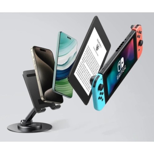 Подставка для планшета и телефона LP805 Swivel & Foldable Multi-Angle Phone Stand Black Ugreen (35152) Подставка для планшета и телефона LP805 Swivel & Foldable Multi-Angle Phone Stand Black Ugreen (35152)