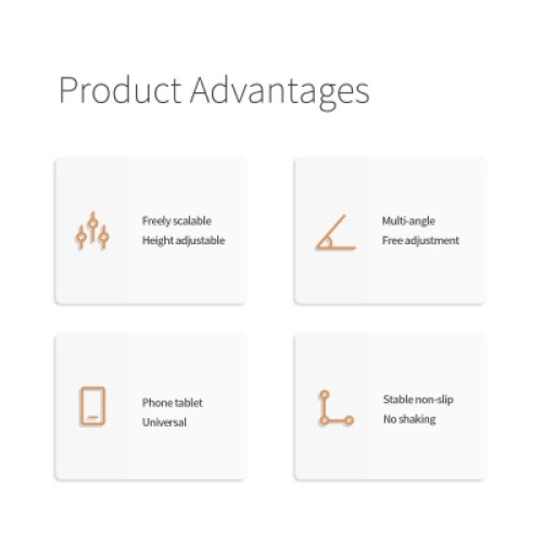 Подставка для планшета и телефона Knight Foldable Desk Mobile Phone Holder Stand (Alloy) Black Essager (EZJZM-QS01) Подставка для планшета и телефона Knight Foldable Desk Mobile Phone Holder Stand (Alloy) Black Essager (EZJZM-QS01)