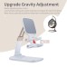 Подставка для планшета и телефона Knight Foldable Desk Mobile Phone Holder Stand (Alloy) White Essager (EZJZM-QS02) Подставка для планшета и телефона Knight Foldable Desk Mobile Phone Holder Stand (Alloy) White Essager (EZJZM-QS02)