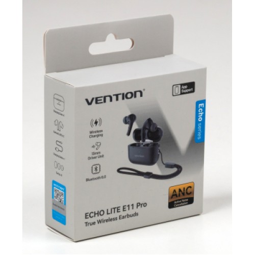 Наушники Vention Echo Lite E11 Pro Black (NBVB0-Pro)