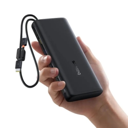 Батарея универсальная Baseus 25000mAh EnerFill FC41 145W, PD/3.1, QC/4.0, Black (E0028H01)