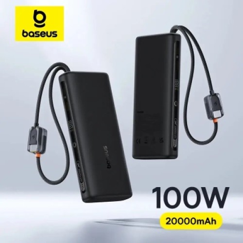 Батарея универсальная Baseus 25000mAh EnerFill FC41 145W, PD/3.1, QC/4.0, Black (E0028H01)