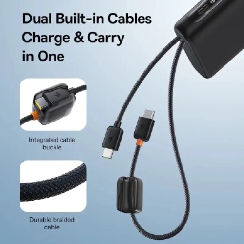 Батарея универсальная Baseus 25000mAh EnerFill FC41 145W, PD/3.1, QC/4.0, Black (E0028H01)