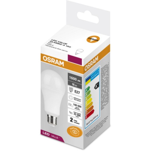 Лампочка Osram LED CL A60 16W/840_E27 FS2 (4058075623514) Лампочка Osram LED CL A60 16W/840_E27 FS2 (4058075623514)