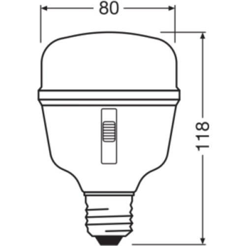 Лампочка Osram LED T80 GROW 20W CL 230V FR E27 (4058075845800) Лампочка Osram LED T80 GROW 20W CL 230V FR E27 (4058075845800)