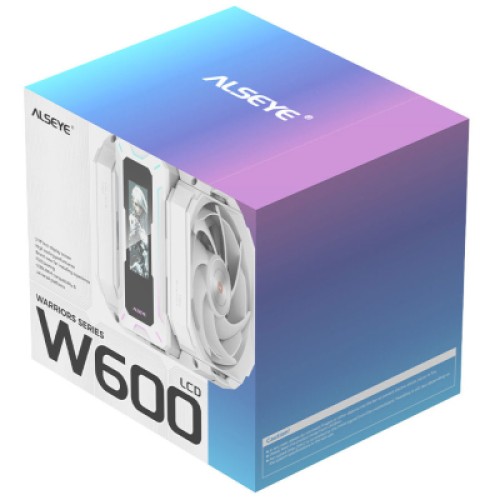 Кулер для процессора Alseye W600-LCD-W (AS.01.08.0050)