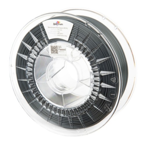 Пластик для 3D-принтера Spectrum PET-G Premium 1.75mm ANTHRACITE GREY 1kg (RAL 7016) (80833) Пластик для 3D-принтера Spectrum PET-G Premium 1.75mm ANTHRACITE GREY 1kg (RAL 7016) (80833)