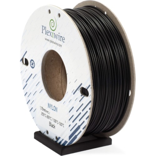 Пластик для 3D-принтера Plexiwire NYLON 1.75mm 1.1кг/400м black (NYLON-408400) Пластик для 3D-принтера Plexiwire NYLON 1.75mm 1.1кг/400м black (NYLON-408400)