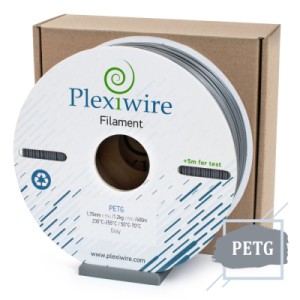 Пластик для 3D-принтера Plexiwire PETG 1.75mm 1.2kg/400m grey (PETG-815400)