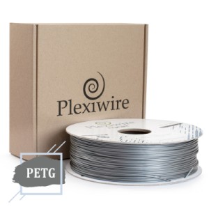 Пластик для 3D-принтера Plexiwire PETG 1.75mm 0.9kg/300m silver (PETG-814300)
