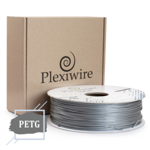 Пластик для 3D-принтера Plexiwire PETG 1.75mm 0.9kg/300m silver (PETG-814300)