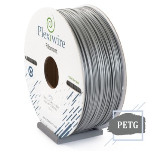Пластик для 3D-принтера Plexiwire PETG 1.75mm 1.2kg/400m silver (PETG-814400)