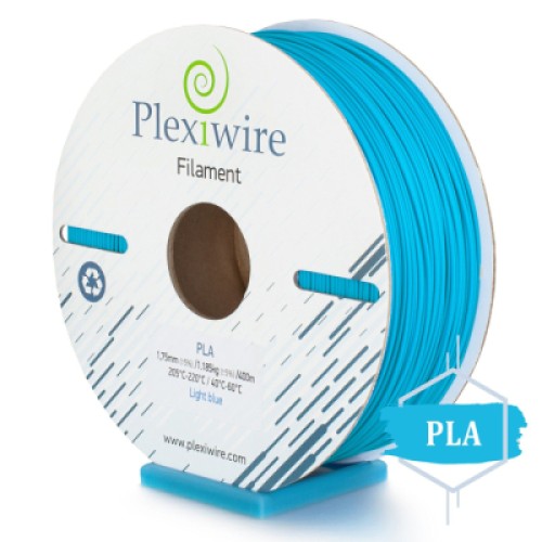 Пластик для 3D-принтера Plexiwire PLA1.75mm 1.2kg/400m Blue light (PLA-516400) Пластик для 3D-принтера Plexiwire PLA1.75mm 1.2kg/400m Blue light (PLA-516400)