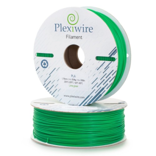 Пластик для 3D-принтера Plexiwire PLA1.75mm 0.9kg/300m Green light (PLA-509300)
