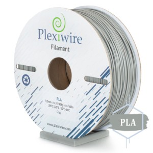 Пластик для 3D-принтера Plexiwire PLA1.75mm 1.2kg/400m Gray (PLA-515400)