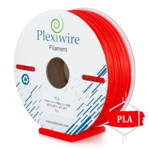 Пластик для 3D-принтера Plexiwire PLA1.75mm 1.2kg/400m Red (PLA-505400)
