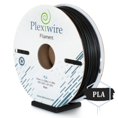 Пластик для 3D-принтера Plexiwire PLA1.75mm 0.9kg/300m Black (PLA-508300)