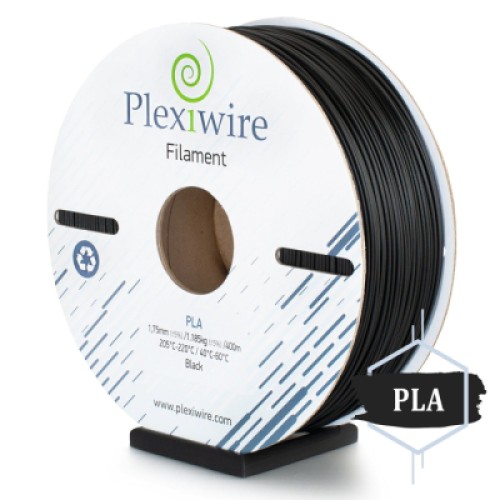 Пластик для 3D-принтера Plexiwire PLA1.75mm 1.2kg/400m Black (PLA-508400) Пластик для 3D-принтера Plexiwire PLA1.75mm 1.2kg/400m Black (PLA-508400)