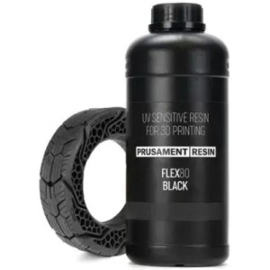 Фотополимерная смола Prusament Resin Flex80 Black 1 кг (2100000020195)