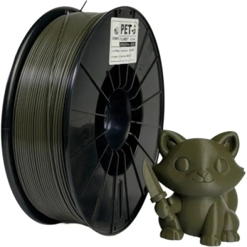 Пластик для 3D-принтера 3Dway PET-G 1.75 mm, 1 kg Khaki (7654567876545678) Пластик для 3D-принтера 3Dway PET-G 1.75 mm, 1 kg Khaki (7654567876545678)