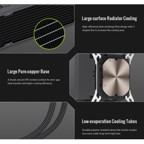 Кулер для процессора Gamemax HAILSTORM 360 BK