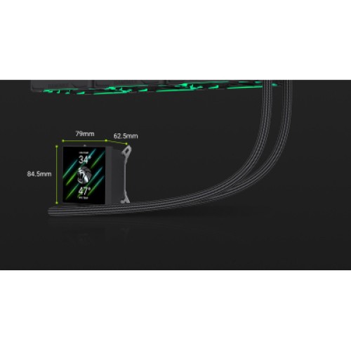 Кулер для процессора Gamemax HAILSTORM 360 BK