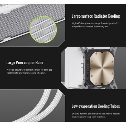 Кулер для процессора Gamemax HAILSTORM 360 WH