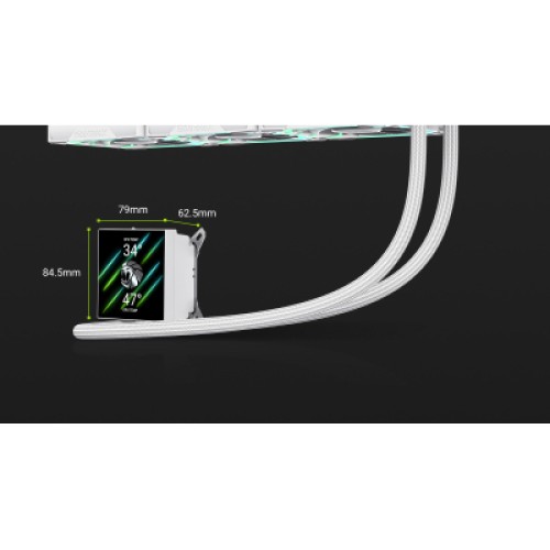 Кулер для процессора Gamemax HAILSTORM 360 WH