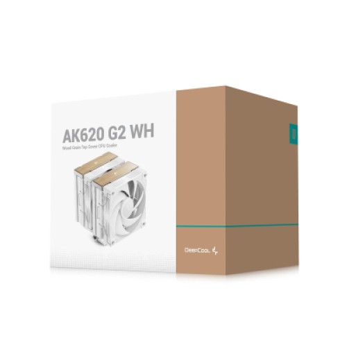 Кулер для процессора Deepcool AK620 G2 WH (R-AK620G2-WHNNMN-GJD) Кулер для процессора Deepcool AK620 G2 WH (R-AK620G2-WHNNMN-GJD)