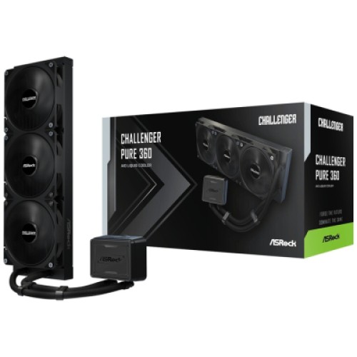 Система жидкостного охлаждения ASRock CHALLENGER PURE 360 Система жидкостного охлаждения ASRock CHALLENGER PURE 360
