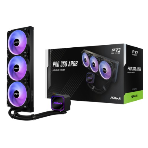 Система жидкостного охлаждения ASRock PRO 360 ARGB Система жидкостного охлаждения ASRock PRO 360 ARGB