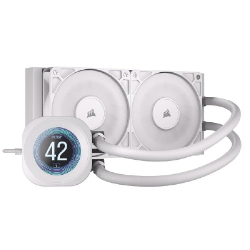 Система жидкостного охлаждения Corsair Nautilus 240 RS LCD White (CW-9061032-WW) Система жидкостного охлаждения Corsair Nautilus 240 RS LCD White (CW-9061032-WW)