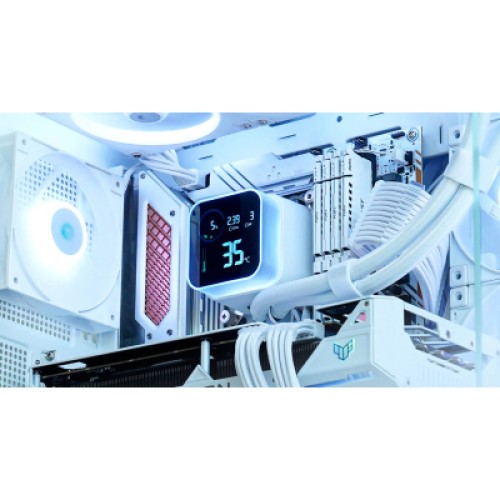 Система жидкостного охлаждения Deepcool LQ360 Ultra ARGB WH (R-LQ360-WHASMC-G-1)