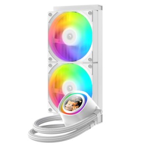 Система рідинного охолодження ID-Cooling FX240 LCD WHITE