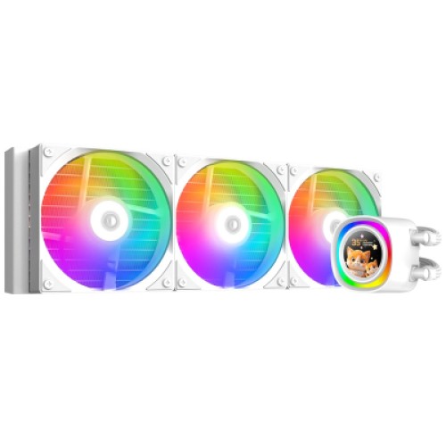 Система жидкостного охлаждения ID-Cooling FX360 LCD WHITE Система жидкостного охлаждения ID-Cooling FX360 LCD WHITE