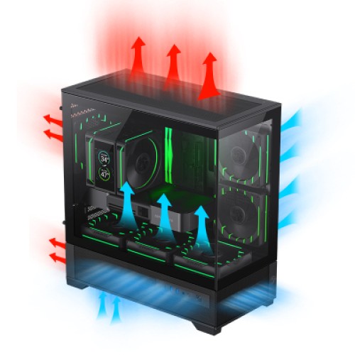 Корпус для ПК Gamemax VISTA 2 MB