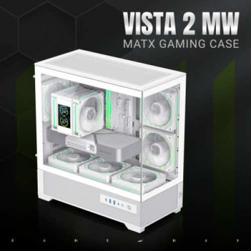 Корпус для ПК Gamemax VISTA 2 MW Корпус для ПК Gamemax VISTA 2 MW