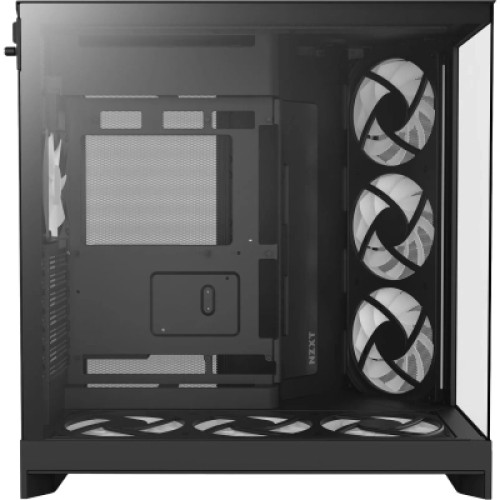 Корпус для ПК NZXT H9 Flow RGB Dual-Chamberl Black (CM-H92FB-P1)