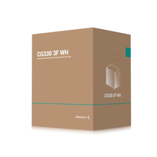 Корпус для ПК Deepcool CG330 3F White (R-CG330-WHNGM3-G) Корпус для ПК Deepcool CG330 3F White (R-CG330-WHNGM3-G)