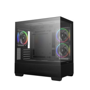 Корпус для ПК Deepcool CG380 3F Black (R-CG380-BKAGM3-G)