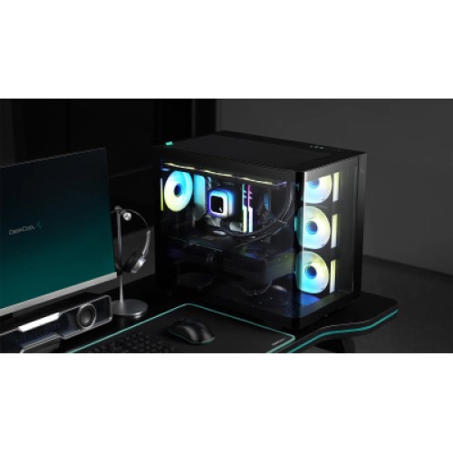 Корпус для ПК Deepcool CG530U 4F Black (R-CG530U-BKAGA4-G) Корпус для ПК Deepcool CG530U 4F Black (R-CG530U-BKAGA4-G)