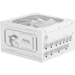 Блок живлення MSI 1000W (MAG A1000GL PCIE5 WHITE)