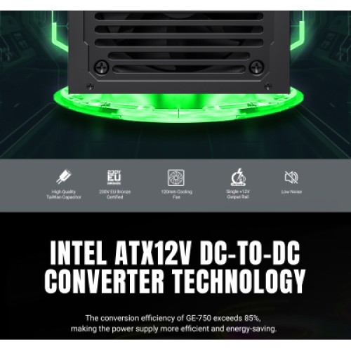 Блок питания Gamemax 750W (GE-750) Блок питания Gamemax 750W (GE-750)