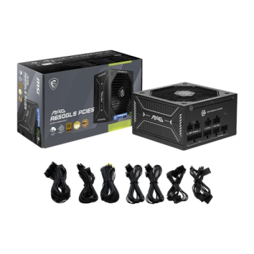 Блок питания MSI 650W MAG A650GLS PCIE5 (MAG A650GLS PCIE5)