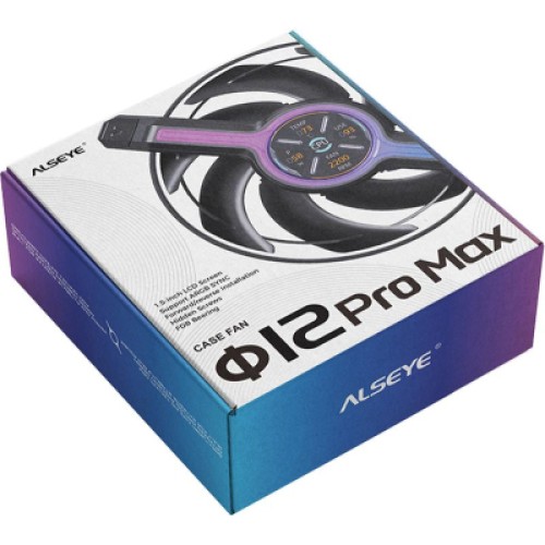Кулер для корпуса Alseye 12 Pro Max-B (AS.04.10.0005) Кулер для корпуса Alseye 12 Pro Max-B (AS.04.10.0005)