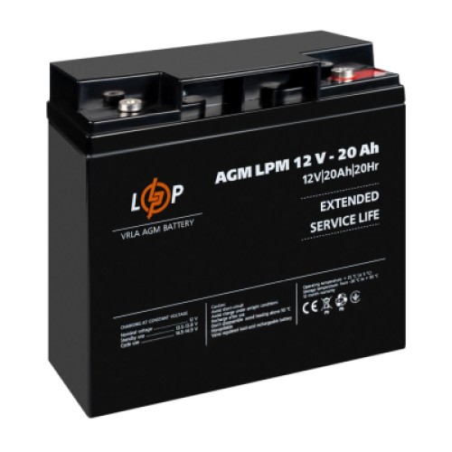 Батарея к ИБП LogicPower 12V 20Ah LP-6-DZM-20 (22882)