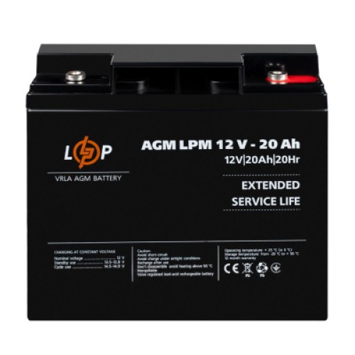 Батарея к ИБП LogicPower 12V 20Ah LP-6-DZM-20 (22882)