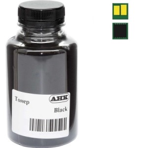 Тонер Canon MF752Cdw/MF754Cdw/LBP673Cdw, 069 65г 2.1K Black chip АНК (50000446)